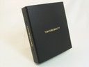 WO26111 - A5 Ring Binder Black Gold Foil Block