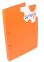 WO26378 - Polyprop Orange A4 Thin Ring Binder