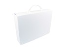 WO27079 - Polyprop A4 File Box With Plastic Handle